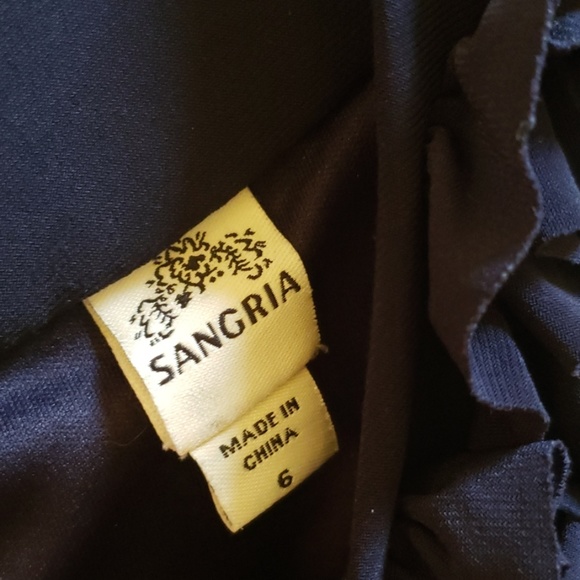 Flirty dark BLUE dress👗👗 - Picture 4 of 10